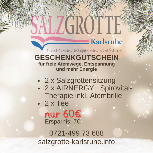 Wohlfühlpaket Atmen als Geschenkgutschein