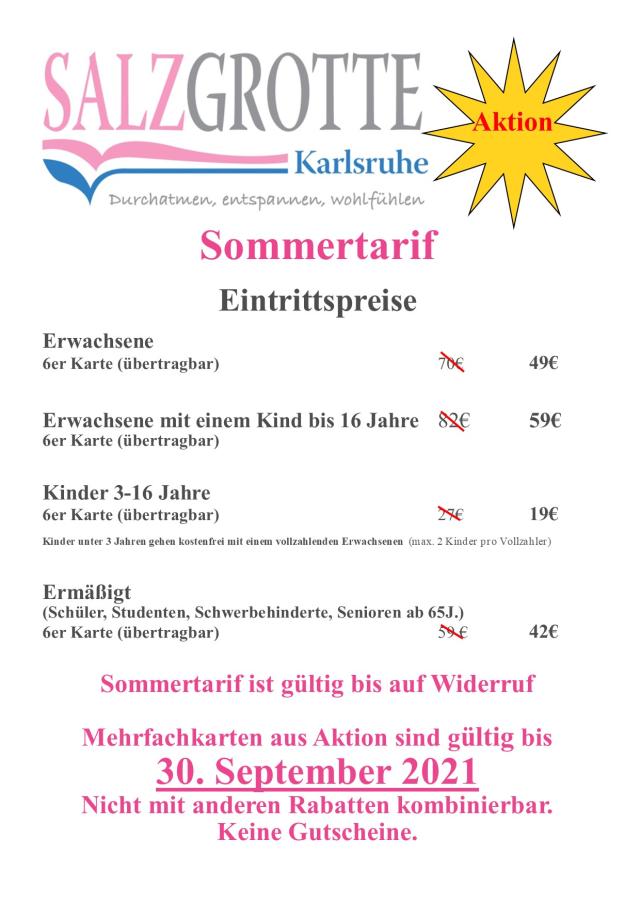 Sommertarif